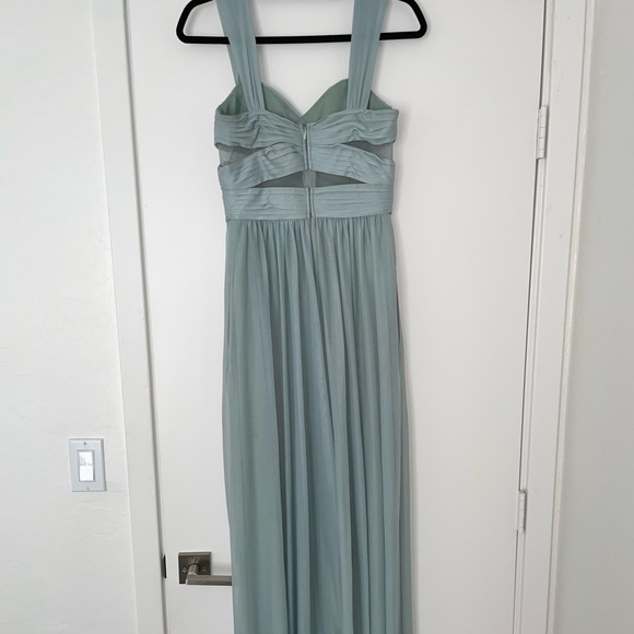 Size S_Sage Green_Maxi_Mesh_BirdyGrey_Bridesmaid_Only Worn ONCE - Picture 5 of 9
